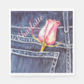 Serviette En Papier J'Ai Dit Oui (Devant)