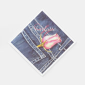 Serviette En Papier J'Ai Dit Oui (Coin)