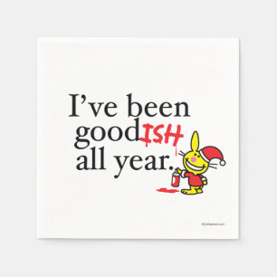 Serviette En Papier J'ai été goodish toute l'année