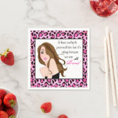 Serviette En Papier J'Ai Plusieurs Personnalités...Nous Sommes Tous De (En situation)