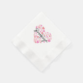 Serviette En Papier J'aime Brooklyn (Coin)
