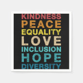 Serviette En Papier J'aime mon fils transgenre Gay pride LGBT Drapeau  (Devant)