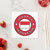 Serviette En Papier Jakarta Indonésie (En situation)