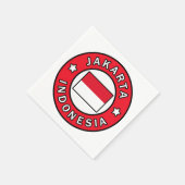 Serviette En Papier Jakarta Indonésie (Coin)