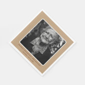 Serviette En Papier Jalon Neutre 100e anniversaire Photo (Coin)