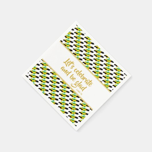 Serviette En Papier JAMAICA Christian Custom Celebration Party Paper (Coin)