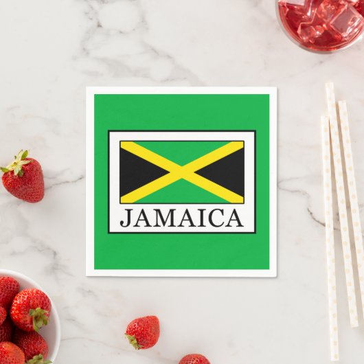 Serviette En Papier Jamaïque (En situation)