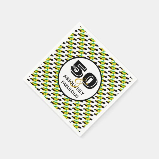 Serviette En Papier JAMAÏQUE 50 Papier du Parti absolument fabuleux (Coin)