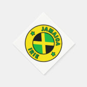 Serviette En Papier Jamaïque Irie (Coin)