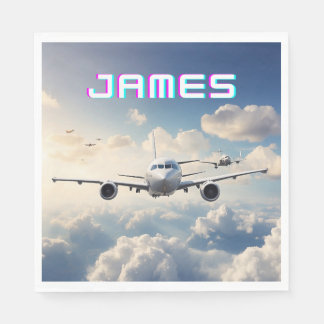 Serviette En Papier James Birthday