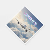 Serviette En Papier James Birthday (Coin)