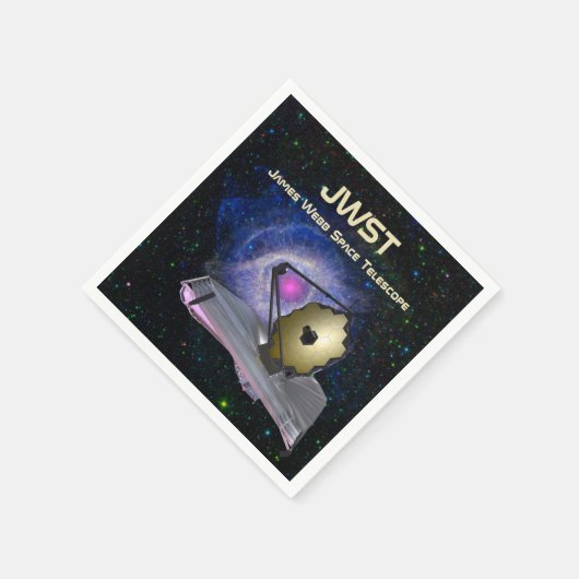 Serviette En Papier James Webb Télescope spatial JWST (Coin)