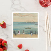 Serviette En Papier James Whistler - Southend Pier (En situation)