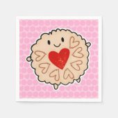 Serviette En Papier Jammie Dodger (Devant)