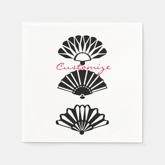 Serviette En Papier Japon fans Thunder_Cove (Devant)