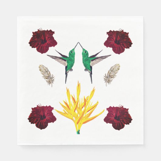 Serviette En Papier Jardin (Devant)