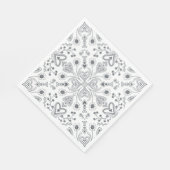 Serviette En Papier Jardin Boho Valentine (Coin)