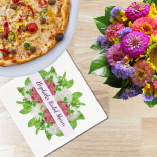 Serviette En Papier Jardin Dahlia Baby Shower Mariage