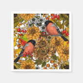 Serviette En Papier Jardin d'automne 1 (Devant)