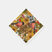 Serviette En Papier Jardin d'automne 1 (Coin)