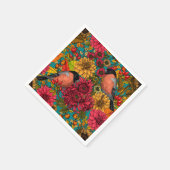 Serviette En Papier Jardin d'automne 3 (Coin)