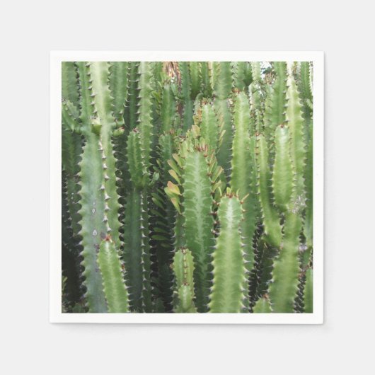 Serviette En Papier Jardin de cactus (Devant)