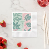 Serviette En Papier Jardín de Cóctel (En situation)