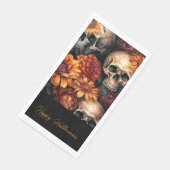 Serviette En Papier Jardin de crânes (Coin)