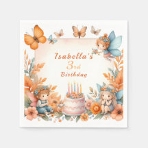 Jardin de Fée Magique Orange - Anniversaire