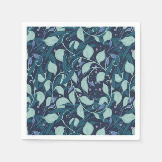 Serviette En Papier Jardin de nuit (Devant)