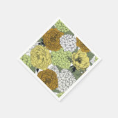 Serviette En Papier Jardin de printemps tardif 2 (Coin)