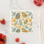 Serviette En Papier Jardin des agrumes (En situation)