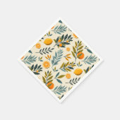 Serviette En Papier Jardin des agrumes (Coin)