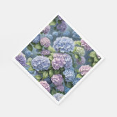 Serviette En Papier Jardin d'été Hydrangea (Coin)