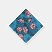 Serviette En Papier Jardin du lotus nocturne (Coin)