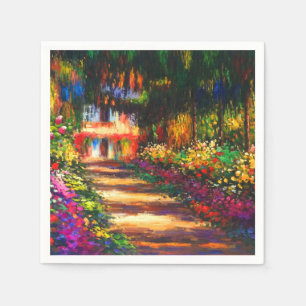 Serviette En Papier Jardin du Monet à Giverny