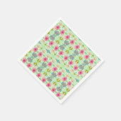 Serviette En Papier Jardin Éclectique Enchantant : Beauté Florale Dive (Coin)