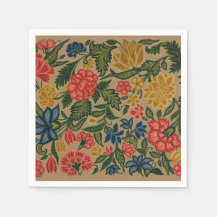 Serviette En Papier Jardin Floral Designer vintage