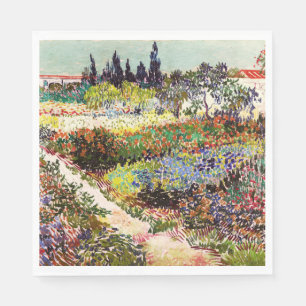 Serviette En Papier Jardin Floral Van Gogh À Arles Art Floral