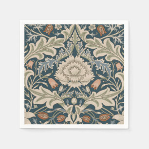 Serviette En Papier Jardin Floral William Morris Severn Fleur Classiqu
