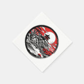 Serviette En Papier Jardin japonais (Coin)