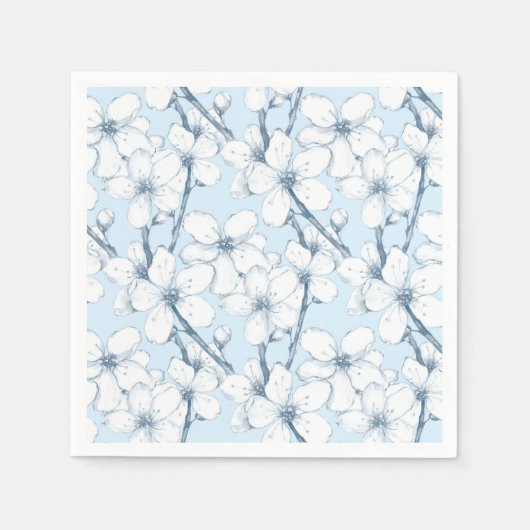 Serviette En Papier Jardin japonais (Devant)