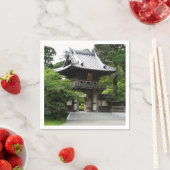 Serviette En Papier Jardin japonais de thé à San Francisco (En situation)