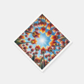Serviette En Papier Jardin Néerlandais Tulip À Sunshine (Coin)
