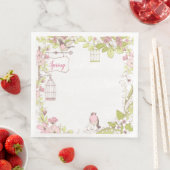 Serviette En Papier Jardin secret (En situation)