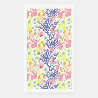 Serviette En Papier Jardin surréaliste