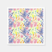 Serviette En Papier Jardin surréaliste (Devant)
