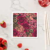 Serviette En Papier Jardin Tarantula 4 (En situation)