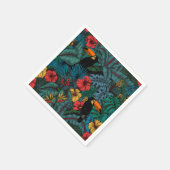 Serviette En Papier Jardin toucan (Coin)