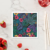 Serviette En Papier Jardin tropical (En situation)
